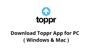 Download Toppr App for Windows 10