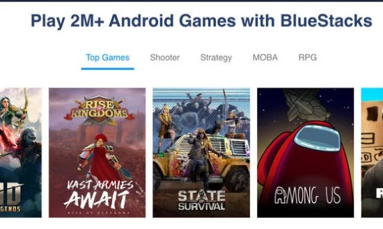 Download Bluestacks for Windows and Mac