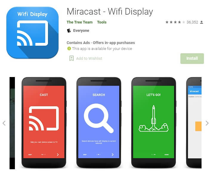 download miracast app for pc